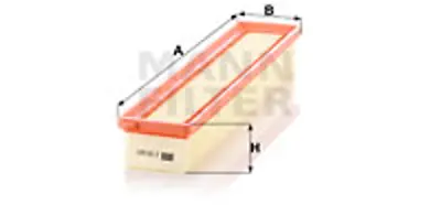 MANN FILTER C50001 Hava Filitresi G-Class W461 10> 