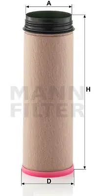 MANN FILTER CF1640 Hava Filitresi Ic Man Tgx Tgs D2066 D2676 07> Tga D2066 D2866 D2876 00> 