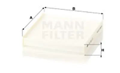 MANN FILTER CU22011 Polen Filitresi Clıo Iv Logan Iı Sandero Stepway Iı 