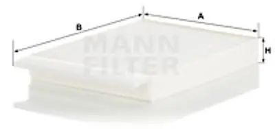 MANN FILTER CU30012 Polen Filitresi Vıto W447 14> V-Class W447 14> Sprınter 18> 