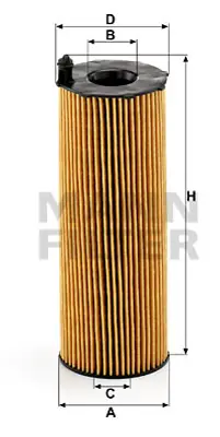 MANN FILTER HU8001X Yag Filitresi A4 A5 A6 A8 Q5 Q7 Touareg Phaeton Porsche Cayenne 3,0d 3,0tdı 