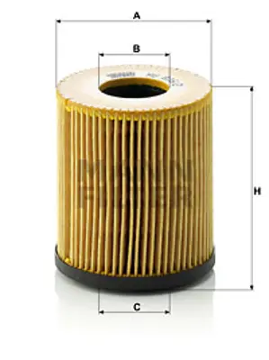 MANN FILTER HU816/2X Yag Filitresi Mını R50 R53 Jeep Renegade Suv 14> Fıat Egea 14> 