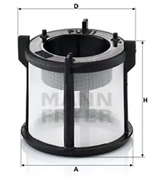 MANN FILTER PU51X Yakıt Fıltre Suzgecı Mercedes Axor - Atego / Guleryuz Cobra 