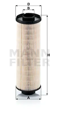 MANN FILTER PU850X Yakıt Filitresi Man Tga 18.480 D2876 02>  