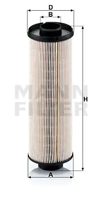 MANN FILTER PU855X Yakıt Filitresi Man Tga 18.410 D2866 00> Fortuna D2866 D2876 