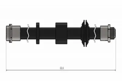 CAVO C900 601A On Fren Hortumu Volvo C70 Iı 06 > 13 S40 Iı 05 > 12 V50 05 > 12 