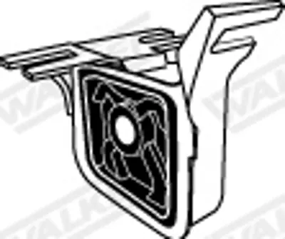 BSG 75-700-067 Egzos Askı Lastıgı Arka 7703602211 7700435270