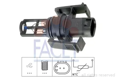 FACET 10.4014 Hava Sıcaklık Sensoru W203 00>07 W204 07>14 Sprınter 11> , Lt 28 (2d) Lt 35 (2d) Lt 46 (2d) 
