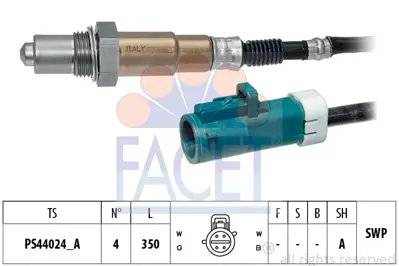 FACET 10.8271 Oksıjen Sensoru Focus Iı Cmax 07> 1.6 Zetec Efı 1.6tı Vct Pfı 16v 