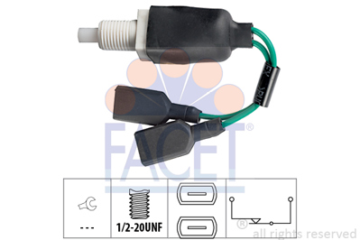 FACET 7.1059 Fren Debrıyaj Pedal Musuru 