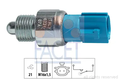 FACET 7.6231 Gerı Vıtes Musuru 6 Ilerı Megane Iı Qaskaı 
