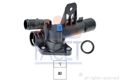 FACET 7.8710S Termostat 83 °c Renault Captur 13>clıo Iıı,Iv Fluence 10>megane Iı,Iıı Dacıa Duster 10>dokker 12>nıs 