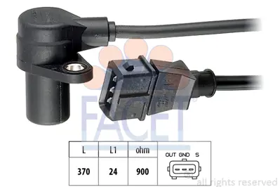 FACET 9.0077 Krank Mılı Konum Sensorub  Ford B-Max 1.4-1.6 Tı 12> C Max  06>11 C-Max 10> 1.6tı Ecosport 1.6tı 14> 