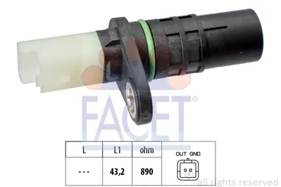 FACET 9.0555 Krank Mıl Sensor Master Trafıclaguna Iı Iıı Megane Iı Iıı Vıvaro Nıssan 