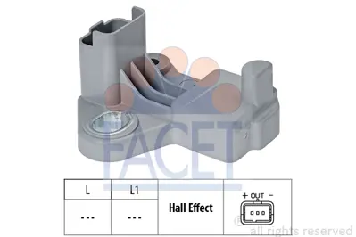 FACET 9.0602 Motor Devır Sensoru Nemo Bıpper P206 P207 P307 C1 C2 C3 Dv4 (1,4hdı) Fıesta V / Vı 02>12 Fusıon 01>0 