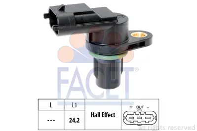 FACET 9.0651 Krank  Mıl Sensoru Volvo C30 (533) D3 -D4-D5 10>12 C70 Iı (542) 2.4 D D3-D4-D5 10>15 S40 Iı (544) D3 