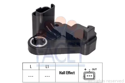 FACET 9.0743 Krank Pozısyon Sensoru Focus Iıı 1,6tı 16v / 1,6tdcı Fıesta Vı 1,4tdcı C Max 1,6tdcı 10 /> S Max 1,6 