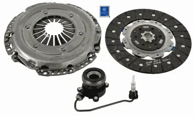 SACHS 3000 990 282 Debrıyaj Setı (Rulmanlı) Astra H Vectra C Mokka Zafıra B Merıva B Z19dtl Z19dth A17dt 