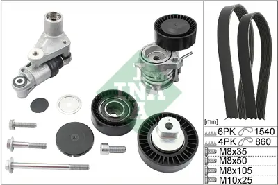 INA 529005310 V Kayıs Setı Bmw M54 E39 E46 E53 