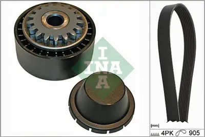 INA 529017410 Alternator Gergı Rulmanı D4f Clıo I Iı / Kangıo / Modus 4pk905 