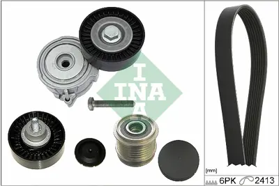 INA 529050920 Kanallı Kayıs Setı A4 05>08 A6 04>11 2.8 3.2fsı Ccda Bdw 