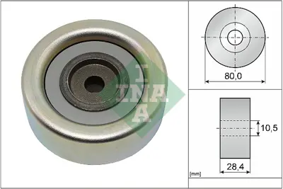INA 532093310 Alternatör Gergı Rulmanı L200 2,5 Dıd 2005-2015 