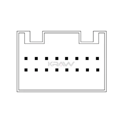 M-CAR AN-3413B Cam Acma Anahtarı Sol 2lı 911 Boxster Cayman 12> 