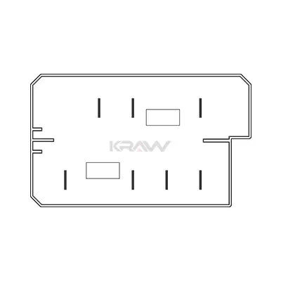 M-CAR AN-5158 Cam Acma Anahtarı Sol Iveco Stralıs 08> 