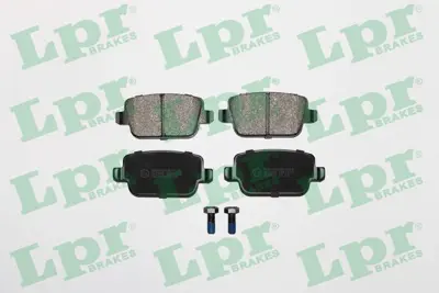LPR 05P1272 Ararka Fren Balatası Mondeo Iv Ca2  07>14 S-Max 09> 06> S-Max 09> Mondeo Iıı 00>07 Iv 07> Kuga 08> G 