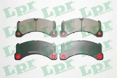 LPR 05P1731 Fren Balatası On Touareg 7l 02> Touareg 7p 10> / Cayenne 10> Panamera 09> 