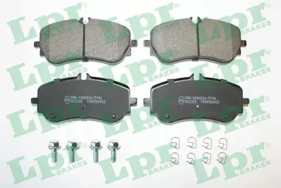 LPR 05P2022 Fren Balatası Arka Crafter 17> Amarok 18> Man Tge 17> 