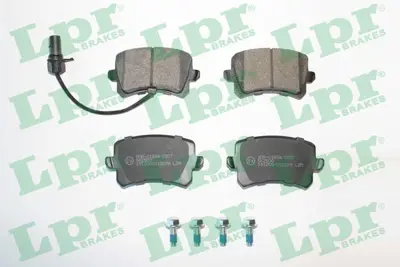 LPR 05P2079 Arka Fren Balatası Q3 13>18 A5 13>17 