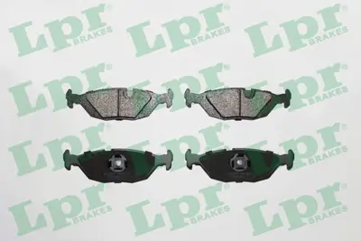 LPR 05P238 Fren Balatası Arka Bmw E30 E28 E24 