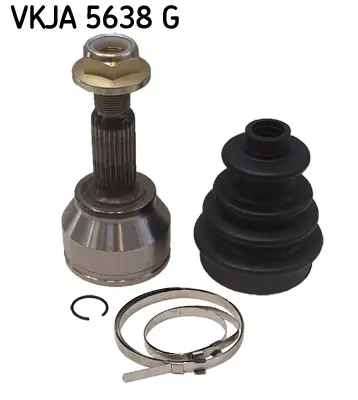 SKF VKJA 5638G Aks Kafası Tamır Takımı Dıs  (Koruklu ) (Dıs Freze:25, Tek Tarafı Ic Freze:20, Conta Capı: 53, Uzunl 
