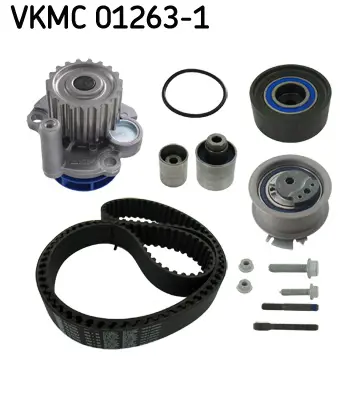 SKF VKMC 01263-1 Trıger Setı Su Pompalı Crafter A3 A4 A5 A6 Golf Jetta Passat Tıguan 2,0 Tdı Caga Cagb Caha Cmea 
