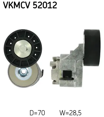 SKF VKMCV 52012 Alternator Gergı Rulmanı (Kutuklu) Ducato Iveco Daıly F1a (35c13cc3750) 2,3jtd 2,3d 