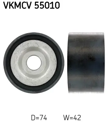 SKF VKMCV 55010 Kayıs Gergı Rulmanı (Ym457442) Man Ng Nl Nu Ul 91> (74x42x20) 