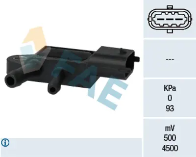 FAE 16106 Egsoz Basınc Farkı Sensoru Vec,C Z1 51855119 51908411 55194788 55200301 55241075 71750558 1247419 862023 862107 93181944