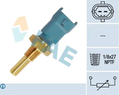 FAE 33690 Motor Isı Sensoru X17dtl Astra G Zafıra A 9117449 90573217 1338469