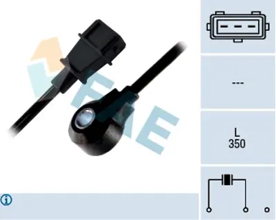 FAE 60130 Vuruntu Sensoru Vectra A - Vectra B X18xe - X20xev 9041197 6238312 96508199 94580819 90411972