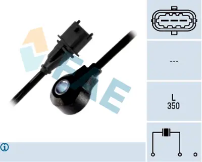 FAE 60145 Vuruntu Sensoru Vectra B X18xe1 90536392 6238221 6238099 24456516 2445651 9053639