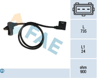 FAE 79038 Krank Sensoru Bmw M50 E34 E36                                     1726066 12141726066 12141726065 1726065