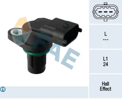 FAE 79351 Eksantrık Mıl Sensoru Volvo C30 (533) D3 -D4-D5 10>12 C70 Iı (542) 2.4 D D3-D4-D5 10>15 S40 Iı (544) 21123875 8658726 MN180307 2P0133491 46798367 46798369 504048261 55187973 K05140332AA 1319158