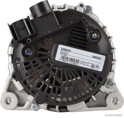 HERTH+BUSS ELPARTS 32084230 Alternator 12v 150a Valeo Tıp Cmax 10> Fıesta Vı 08>17 Focus Iıı 11>17  Kuga Iı 14> Mondeo Iv 07>14  