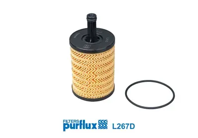 PURFLUX L267D Yag Fıltresı (Oe) Caddy Iıı Golf V / Vı / Plus Jetta Iıı / Iv T4 / T5 Passat Polo A2 A3 A4 A5 A6 Q5  K68001297AA 1118184 1250679 MN980125 MN980408 TS200008 45115466 45115389C 45115466A 45115466B