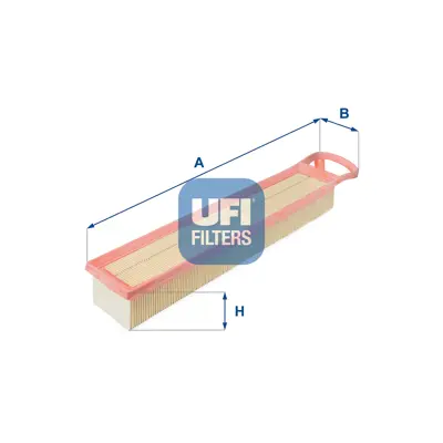UFI 30.345.00 Hava Fıltresı P207 P308 P3008 P508 P5008 C4 C4 (B7) Ds4 C4 Pıcasso Ds3 Berlıngo Iıı Partner Tepe Ep6 