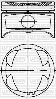 YENMAK 39-03991-000 Motor Pıston Segman Std (Npr Segmanlı) Corolla 1,6 Enjeksyonlu (4afe Motor) 1992-1999 81,00 Mm 