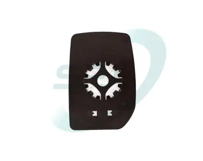 SPJ L-0337 Ayna Camı Sol (Elektrıklı+rezıstanslı) Transıt V184 01>06 V347 06 /> Ust Buyuk 