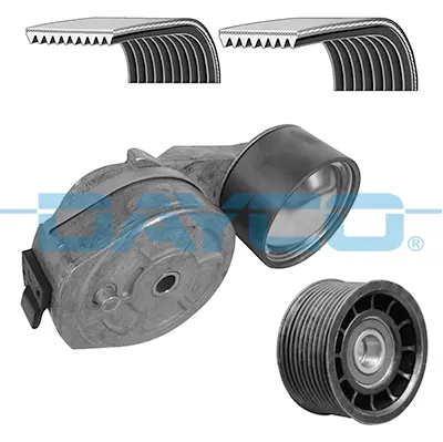 DAYCO KPV049HD Kayıs Gergi Rulman Kıtı Renault Premıum Iı Lander Kerax  370/430/450/460 Dxı Klimalı 