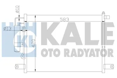 KALE 377000 Klıma Radyatoru Aveo Kalos T200 T250 (560×457.5×18) 